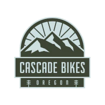 Cascade Bikes logo showing a mountain outline